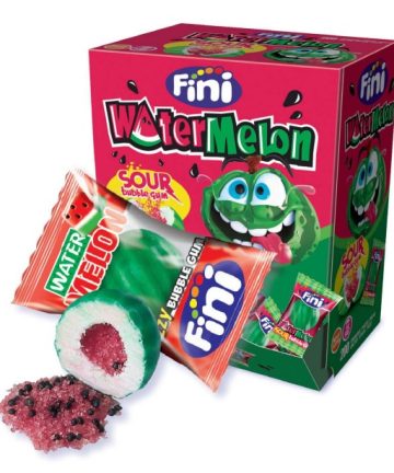 CHICLE WATERMELON BUBBLE 5 GR  X 200 PZ