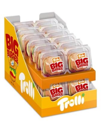 TROLLI SLITTA BURGER XXL 50 GR X 24 PZ