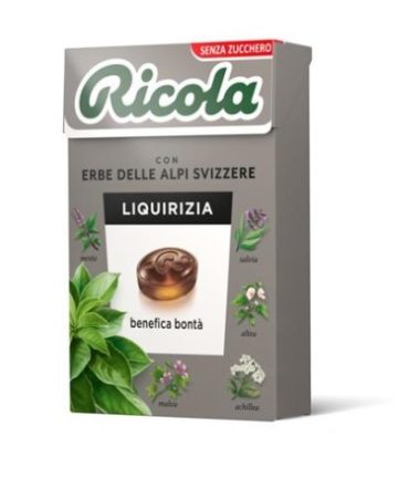 RICOLA LIQUIRIZIA GR 50 X 5 PZ