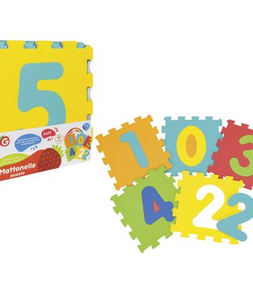 VITAMINA G MATTONELLE PUZZLE NUMERI 5 PZ 10MM 32 X 32