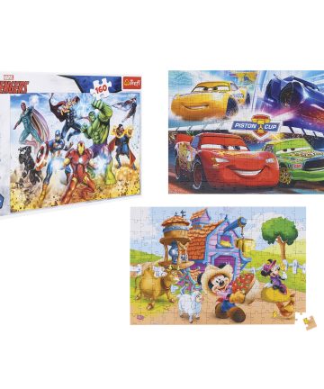 TREFL PUZZLE MICKEY HOUSE/AVENGERS/CARS 160 PZ