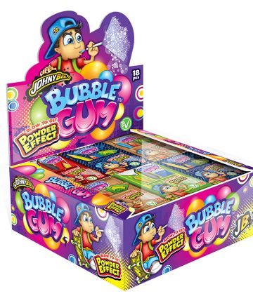 BUBBLE GUM POWDER EFFECT BASTONCINO 36 GR X 18 PZ