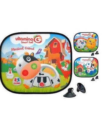BABY PARASOLE PER AUTO 44x36CM 3ASSC/2 VENTOSE