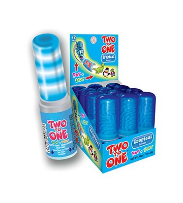 TWO TO ONE GUSTO TROPICAL + SORPRESA 25 GR X 12 PZ