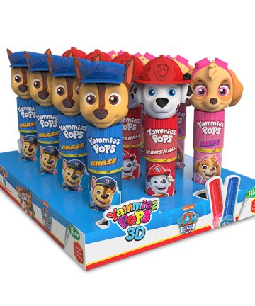 YAMMIEZ POP 3D PAW PATROL 15 GR X 12 PZ