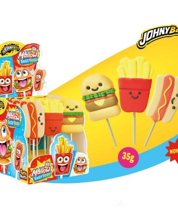 JOHNY BEE MALLOW FAST FOOD X 18 PZ