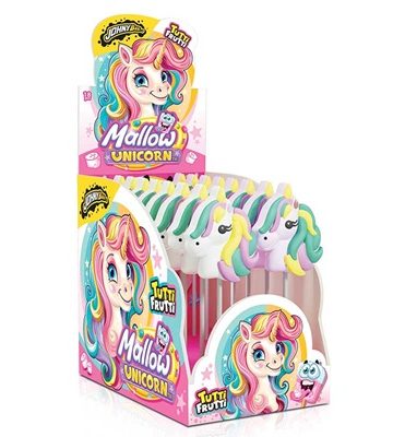 JONHY BEE MALLOW UNICORN 35 GR X 18 PZ
