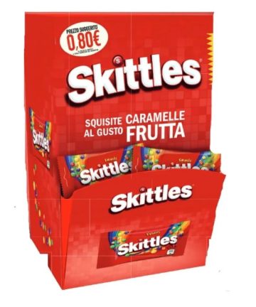 SKITTLES FRUIT BOCCA DI LUPO 38 GR X 42 PZ