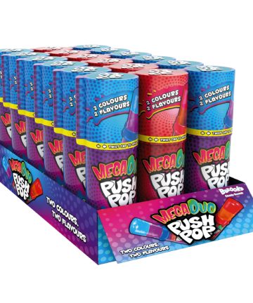 BAZOOKA MEGA DUO PUSH POP 30 GR X 18 PZ