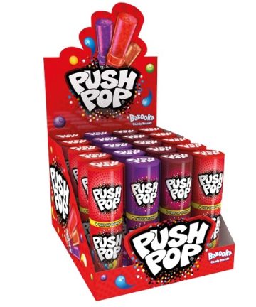 BAZOOKA PUSH POP 15 GR X 20 PZ