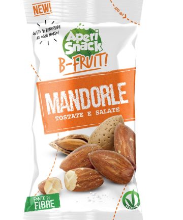 APERISNACK MANDORLE TOSTATE E SALATE B-FRUIT MONO 25 GR X 20 PZ