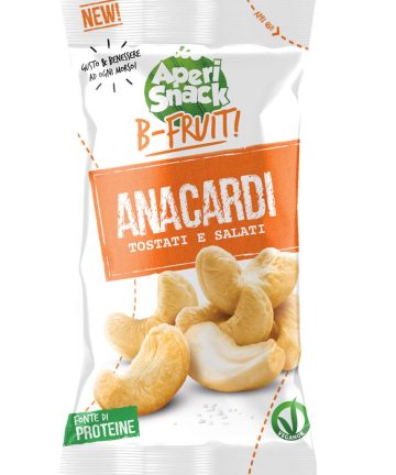 APERISNACK ANACARDI TOSTATI B-FRUIT MONO 25 GR X 20 PZ