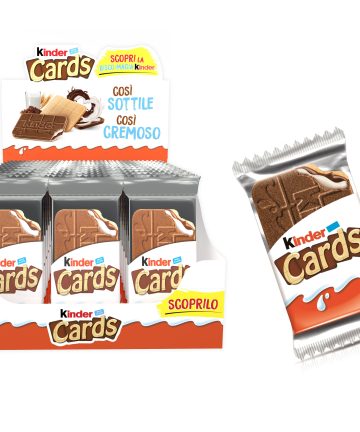 KINDER CARDS T2 X 25,6 GR X 30 PZ
