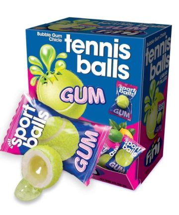 CHICLE TENNIS BALL LIMONE 5 GR X 200 PZ