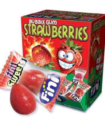 CHICLE STRAWBERRY 5GR  X 200 PZ