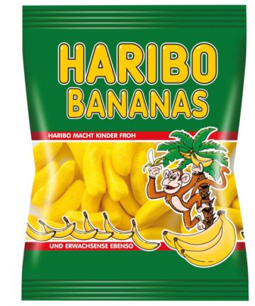 HARIBO BANANAS 80 GR X 10 PZ