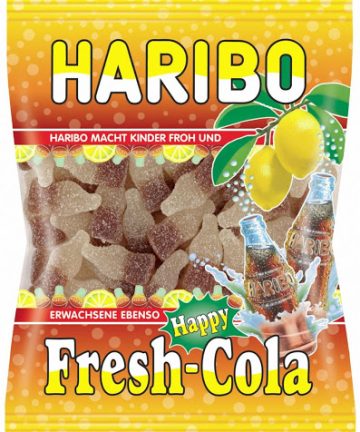 HARIBO LEMON FRESH COLA FRIZZ 80 GR X 10 PZ