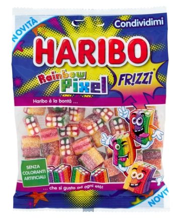 HARIBO PIXEL FIZZI 80 GR X 10 PZ