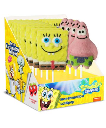 LECCA MALLOW SPONGEBOB 45 GR X 12 PZ