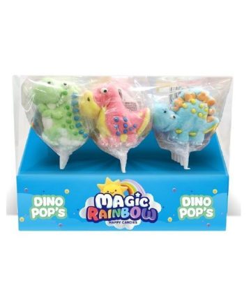 LECCA MALLOW DINO MAGIC RAINBOW 35 GR X 24 PZ