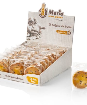 ESP. MARIO SENZA GLUTINE TORTINO CON GOCCE DI CIOCCOLATO X 27 PZ