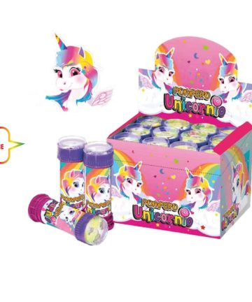 BOLLE DI SAPONE UNICORNO 60 ML X 12 PZ