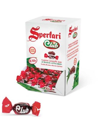 BOX SPERLARI DURE CLUB MONOPEZZO 800 GR X 200 PZ