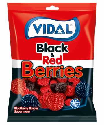 BUSTA VIDAL BLACK & RED BERRIES 90 GR X 14 PZ - 1004383