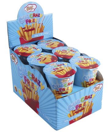 CUP CRAZY FRIES 63 GR X 12 PZ