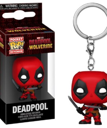 PORTACHIAVI DEADPOOL 4 CM