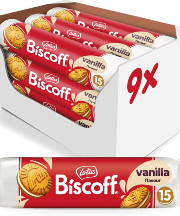 LOTUS BISCOFF SANDWICH VANIGLIA 150 GR X 9 PZ