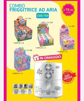 COMBO FRIGGITRICE ARIA 758