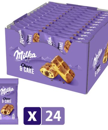 MILKA BISCUITS CHOCO CAKE X 24 PZ