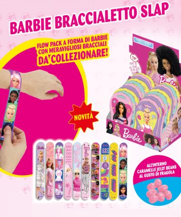 BARBIE FLOWPACK WITH BRACELET 10 GR X 20 PZ