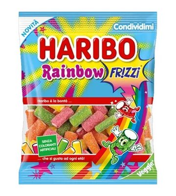 HARIBO RAIMBOW FIZZI 80 GR X 10 PZ