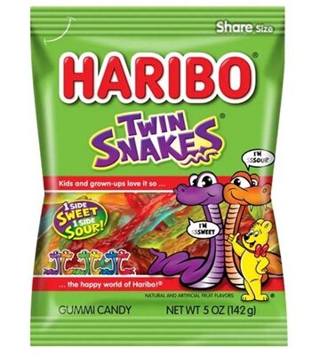 HARIBO TWIN SNAKES 80 GR X 10 PZ